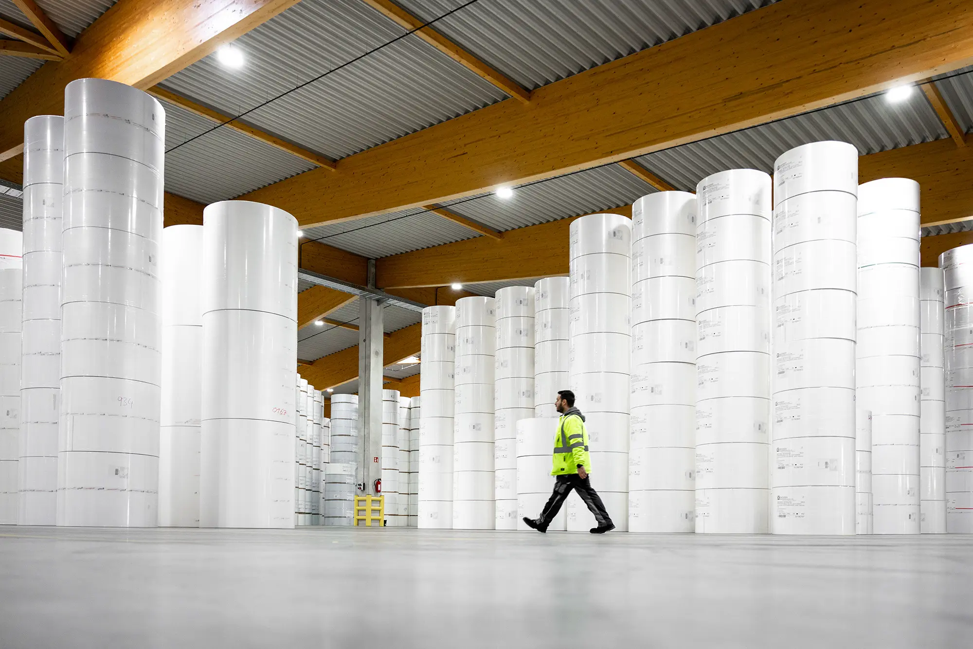 Imagebild einer Papierfabrik, aufgenommen von Fotograf in Celle: David Borghoff